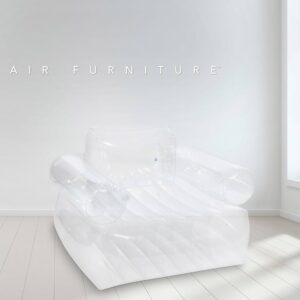 Fauteuil transparent jelly Intex