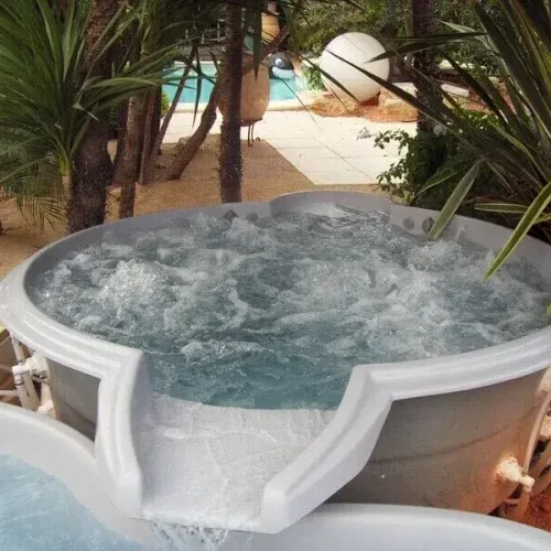 Spa à débordement